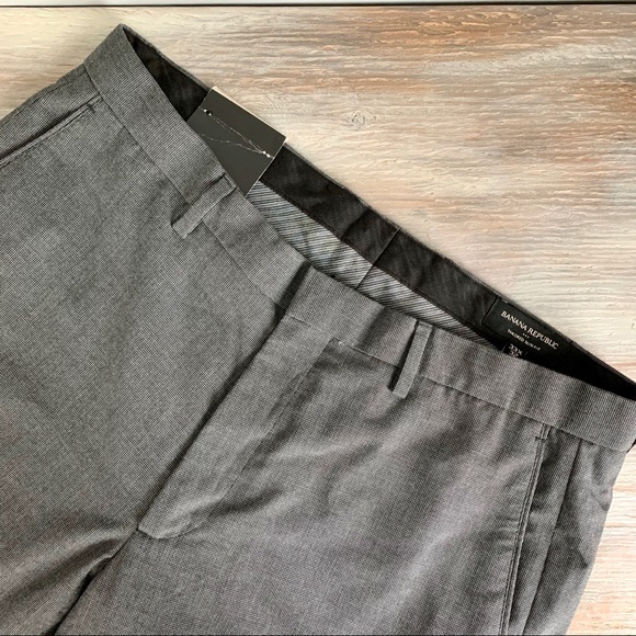 NWT Banana Republic Tailored Slim Dress Pants - Picture 2 of 6